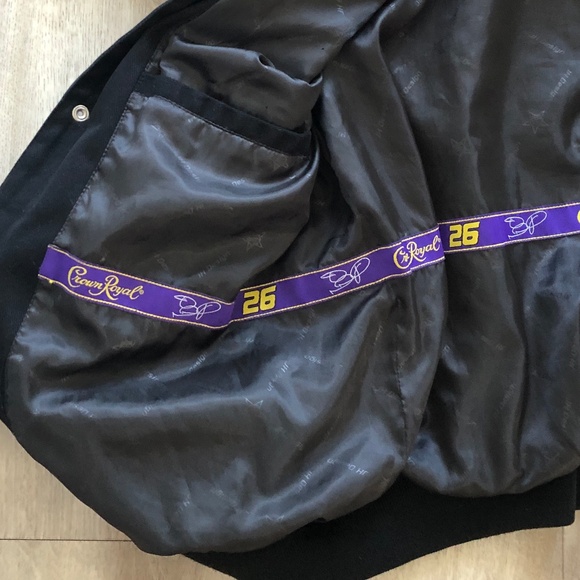 Crown Royal, NASCAR, Vintage, Y2K, Pit Crew, Racing Team Jacket, Mens, M, RARE - Picture 10 of 17